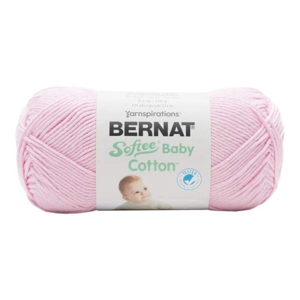 Bernat 120g Softee Baby Cotton Acrylic Cotton Yarn KNITTING CO