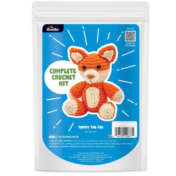 Bucilla Amigurumi Crochet Kits - Flora the Fox