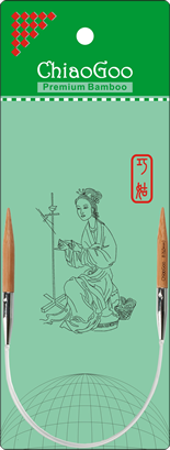 ChiaoGoo Bamboo Circular Knitting Needles - 23cm (9")