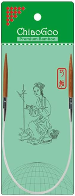 ChiaoGoo Bamboo Circular Knitting Needles - 40cm (16")