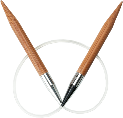 ChiaoGoo Bamboo Circular Knitting Needles - 40cm (16")