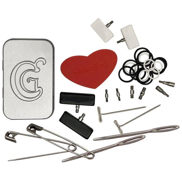 ChiaoGoo Twist Red Lace Interchangeable Tool Kit - Small/Large