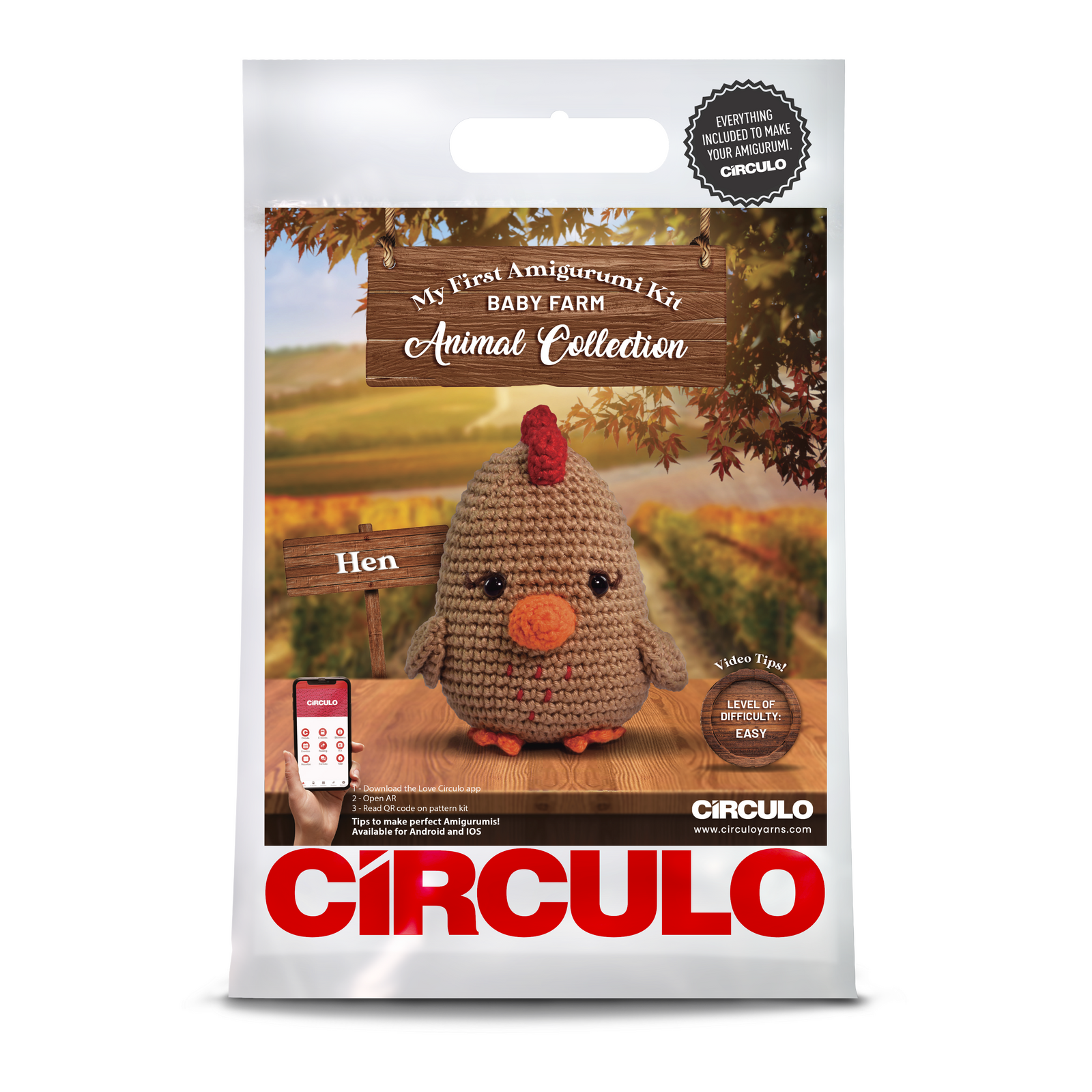 Circulo Amigurumi Crochet Kits - Baby Farm Animals