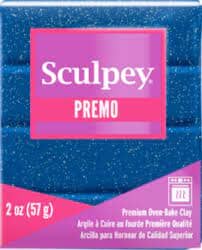 Sculpey Premo! Polymer Oven-Bake Clay - 57g Blocks - Accents Colours