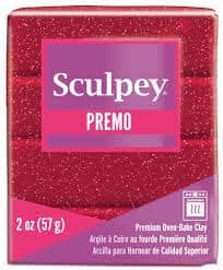 Sculpey Premo! Polymer Oven-Bake Clay - 57g Blocks - Accents Colours