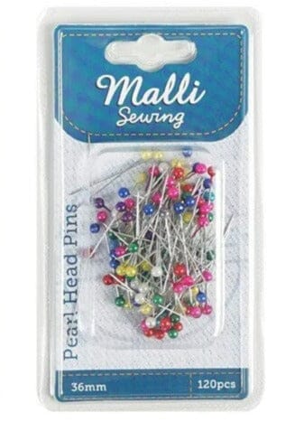 Everyday Malli Pearl Head Sewing Pins - 120 Pack