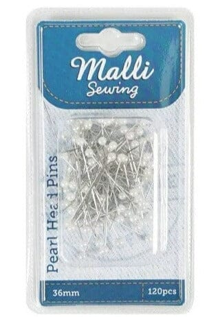 Everyday Malli Pearl Head Sewing Pins - 120 Pack