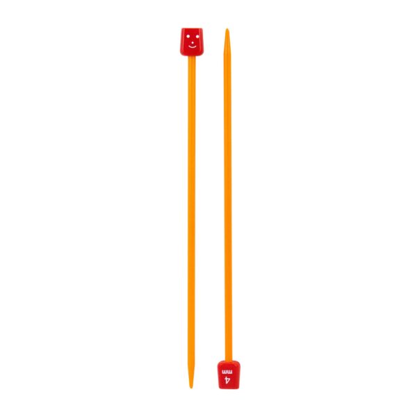 Birch 18cm (7") "Kids" Plastic Single Point Knitting Needles