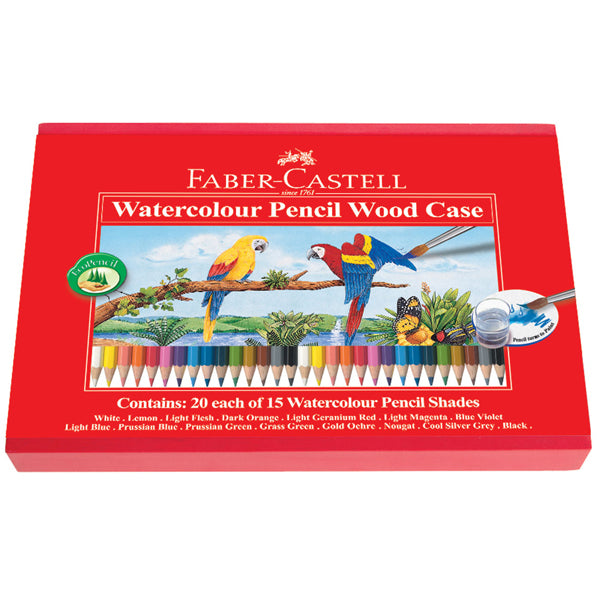 Faber-Castell Watercolour Colour Pencils Class Pack - Box of 300