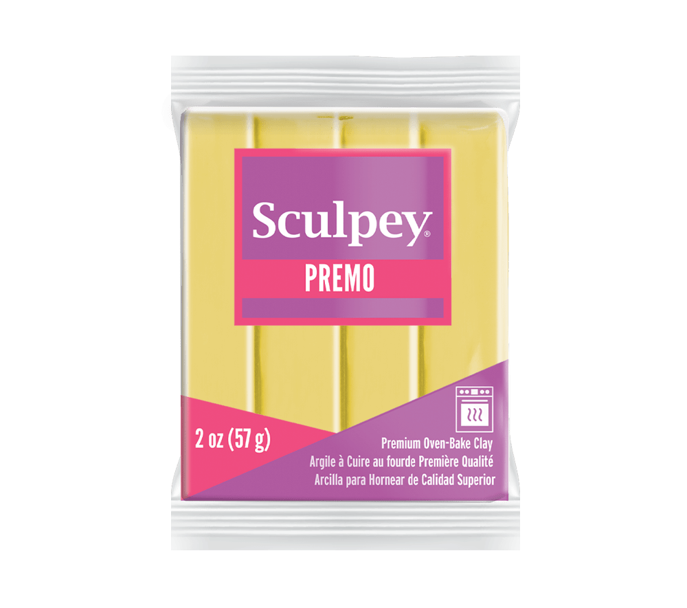 Sculpey Premo! Polymer Oven-Bake Clay - 57g Blocks - Accents Colours