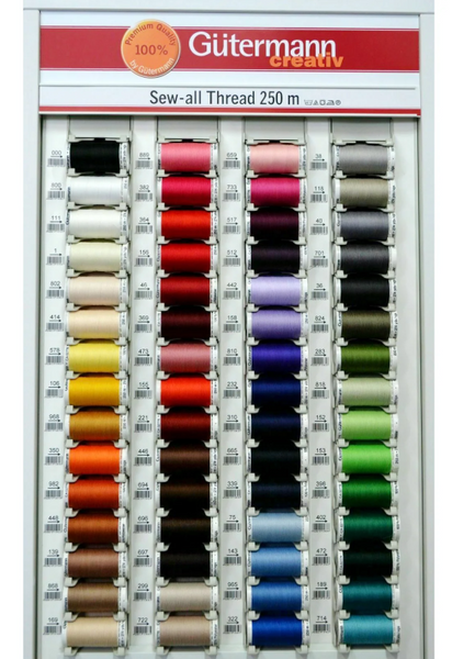 Gutermann Sew-All Polyester Sewing Thread - 250m Reel