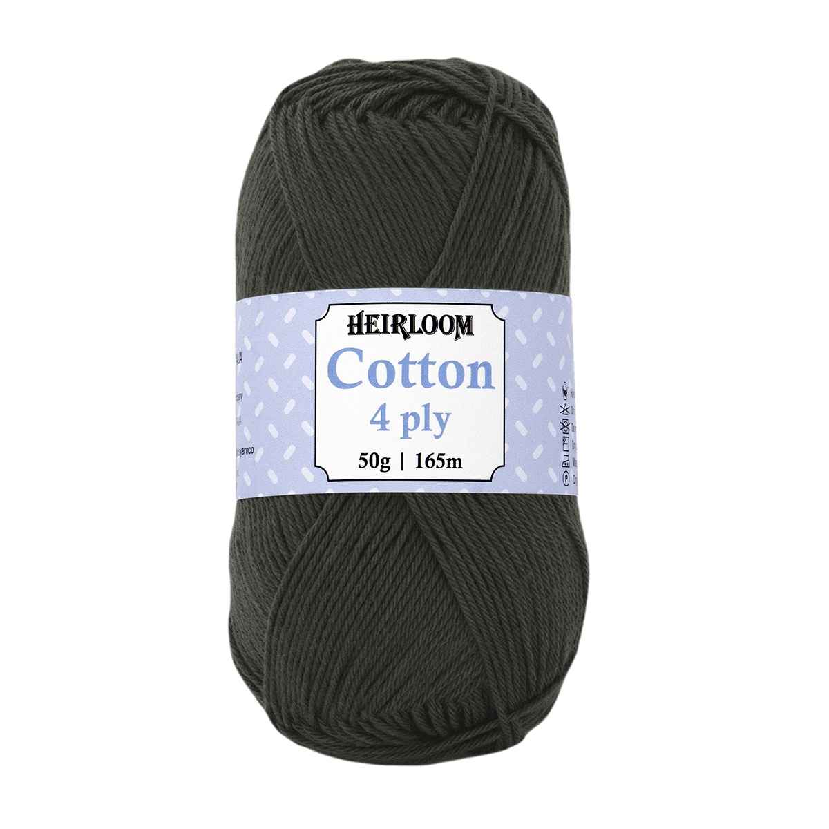Heirloom 50g "Cotton" 4-Ply 100% Cotton Yarn