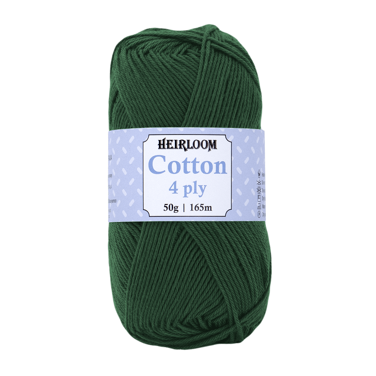 Heirloom 50g "Cotton" 4-Ply 100% Cotton Yarn