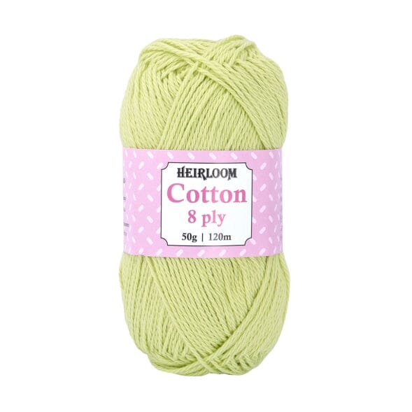 Heirloom 50g "Cotton" 8-Ply 100% Cotton Yarn