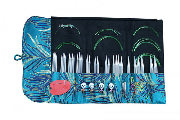 HiyaHiya Sharp 13cm (5") Interchangeable Knitting Needle Tips - Deluxe Plus Set of 16
