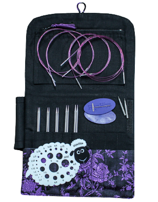 HiyaHiya Sharp 10cm (4") Interchangeable Knitting Needles - Sock Set