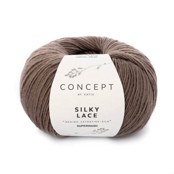 Katia Concept 50g "Silky Lace" Silk & Merino Wool Blend Yarn