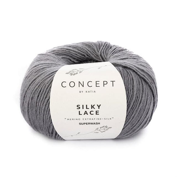 Katia Concept 50g "Silky Lace" Silk & Merino Wool Blend Yarn