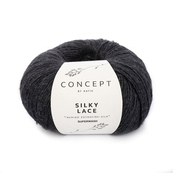 Katia Concept 50g "Silky Lace" Silk & Merino Wool Blend Yarn