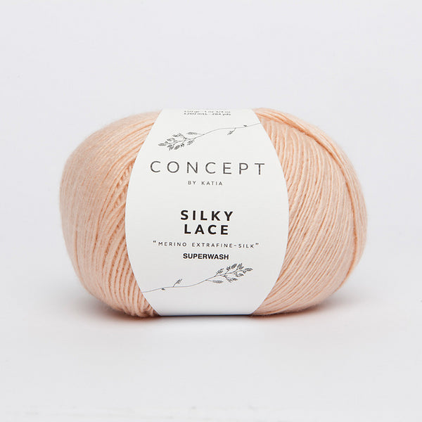 Katia Concept 50g "Silky Lace" Silk & Merino Wool Blend Yarn