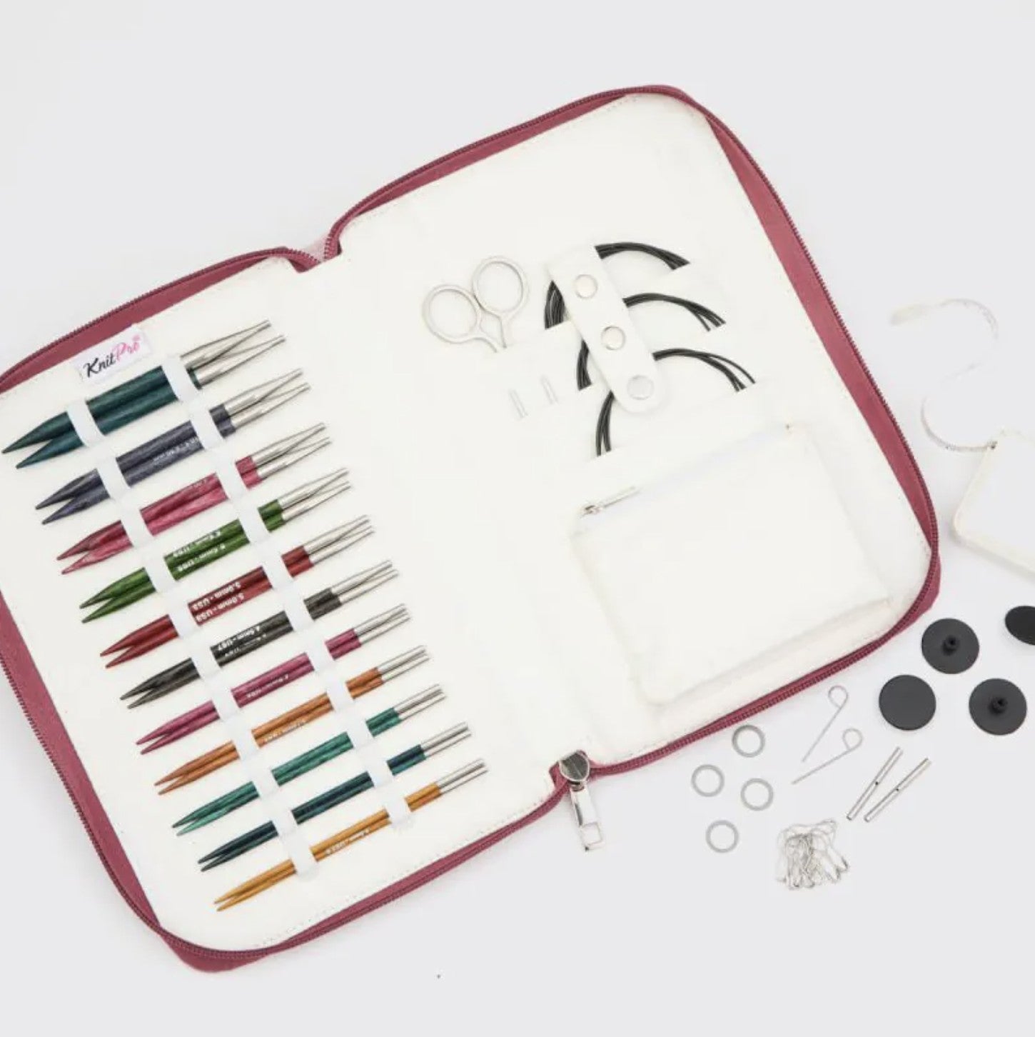 KnitPro "Dreamz" 13cm (5") Interchangeable Circular Knitting Needles - Regal Set