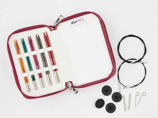 KnitPro "Dreamz" 13cm (5") Interchangeable Circular Knitting Needles - Starter Set