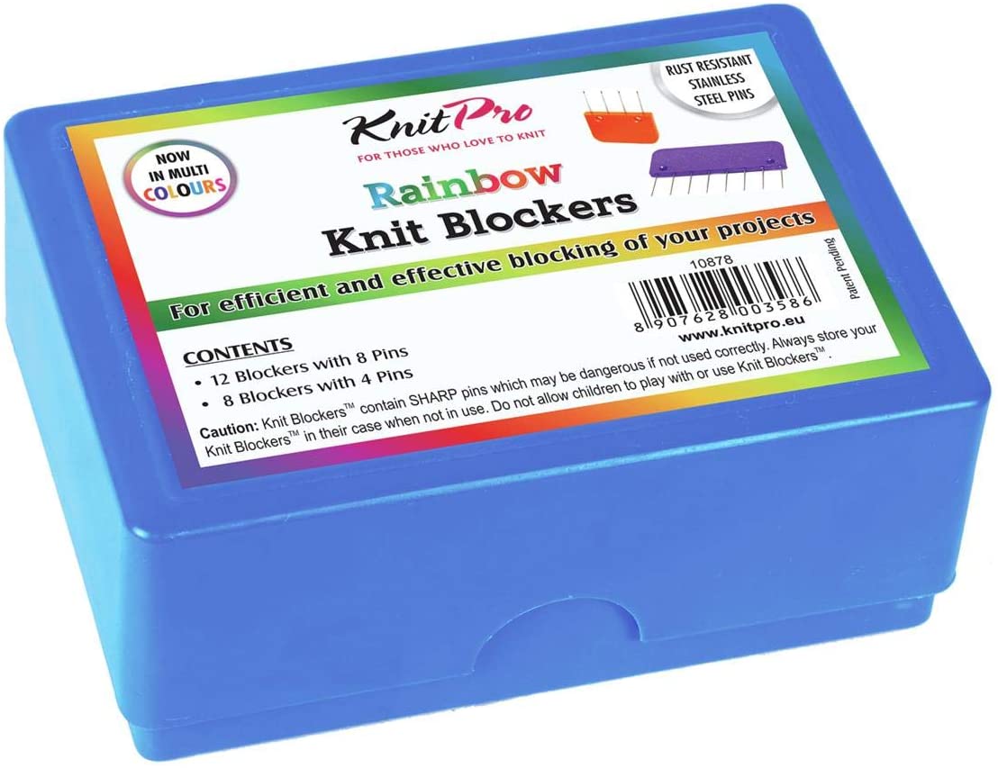 Knitpro Knit Blockers - Rainbow Set of 20
