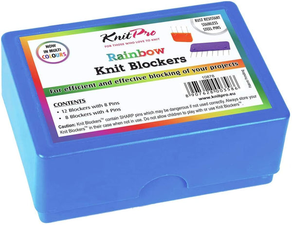 Knitpro Knit Blockers - Rainbow Set of 20