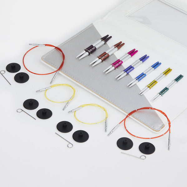 KnitPro "Smart Stix" 10cm (4") Interchangeable Knitting Needles - Special Set