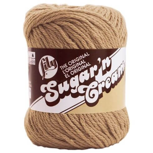 Lily 71g "Sugar n Cream" Worsted 100% Cotton Yarn - Solid Colours