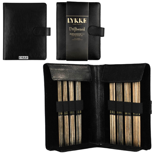 Lykke "Driftwood" 15cm (6") Double Point Knitting Needle Set - Small