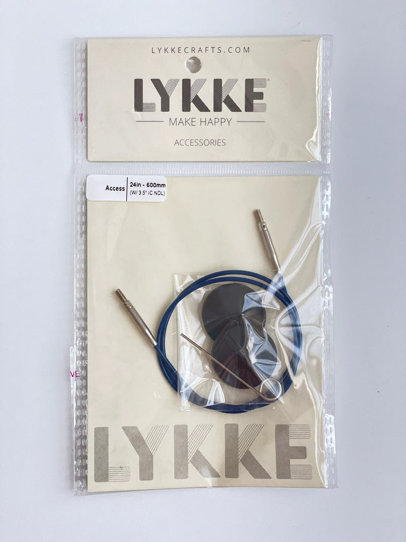 Lykke Interchangeable Circular Knitting Needle Swivel Cable (Dif. Sizes)