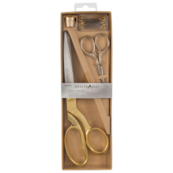 Milward Premium Scissors Gift Set - Gold