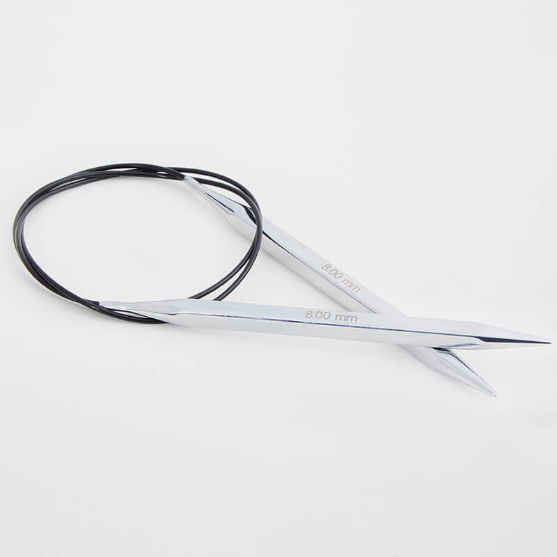 KnitPro "Nova Cubics" Square Tip Circular Knitting Needles - 40cm (16")