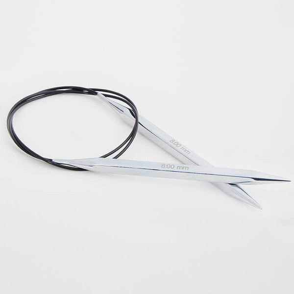 KnitPro "Nova Cubics" Square Tip Circular Knitting Needles - 60cm (24")