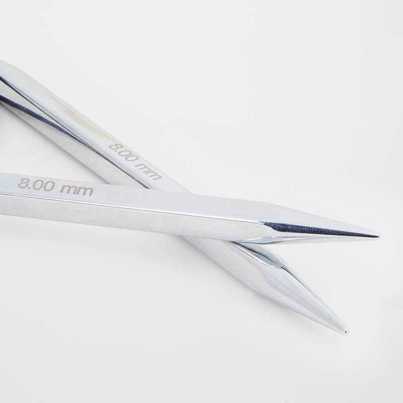 KnitPro "Nova Cubics" Square Tip Circular Knitting Needles - 40cm (16")