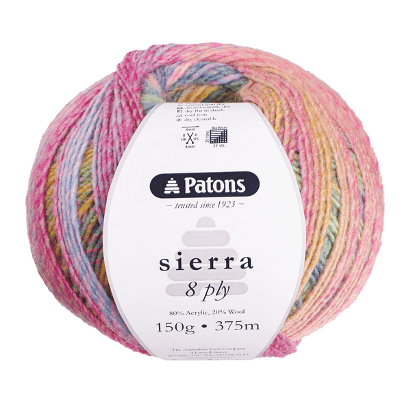 Patons 150g "Sierra" Wool & Acrylic Blend Yarn