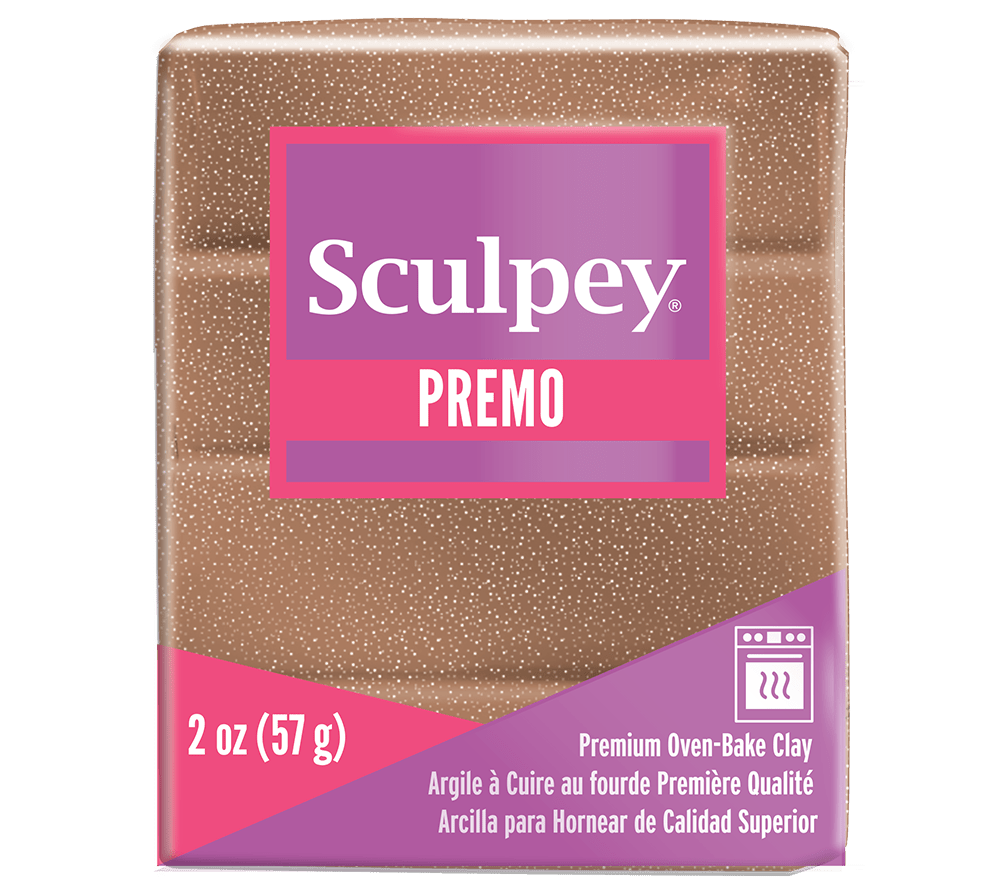 Sculpey Premo! Polymer Oven-Bake Clay - 57g Blocks - Accents Colours