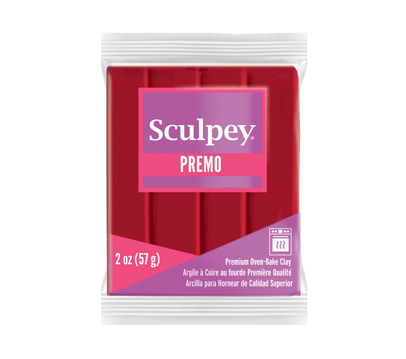 Sculpey Premo! Polymer Oven-Bake Clay - 57g Blocks - Accents Colours