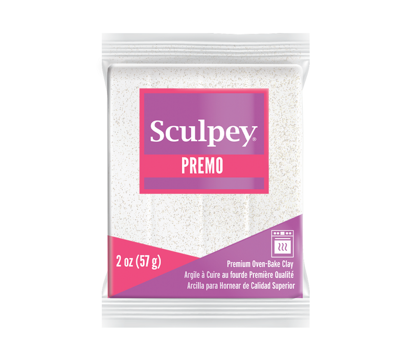 Sculpey Premo! Polymer Oven-Bake Clay - 57g Blocks - Accents Colours