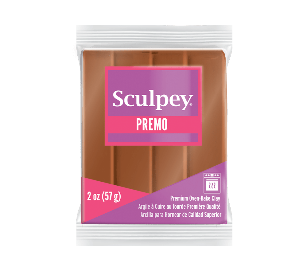 Sculpey Premo! Polymer Oven-Bake Clay - 57g Blocks - Accents Colours