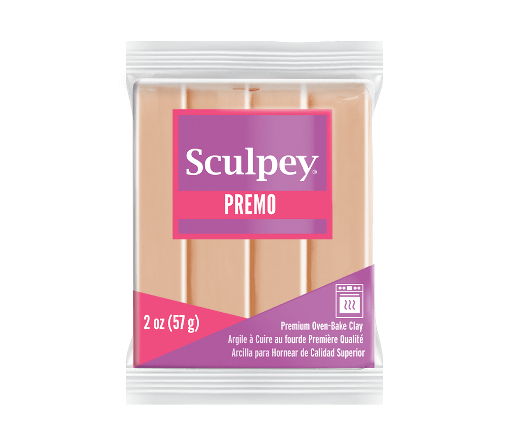 Sculpey Premo! Polymer Oven-Bake Clay - 57g Blocks - Accents Colours