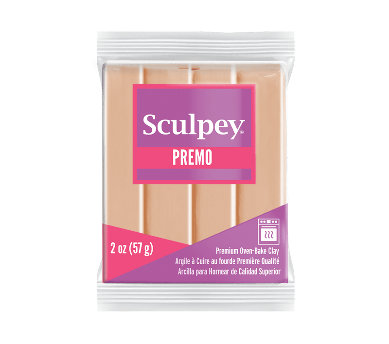 Sculpey Premo! Polymer Oven-Bake Clay - 57g Blocks - Accents Colours
