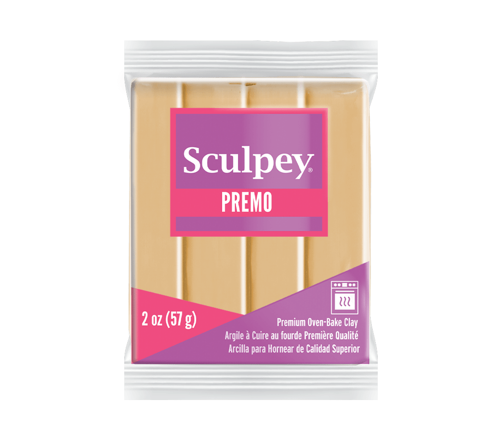 Sculpey Premo! Polymer Oven-Bake Clay - 57g Blocks - Accents Colours