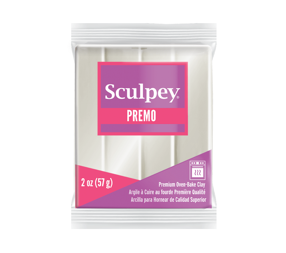 Sculpey Premo! Polymer Oven-Bake Clay - 57g Blocks - Accents Colours