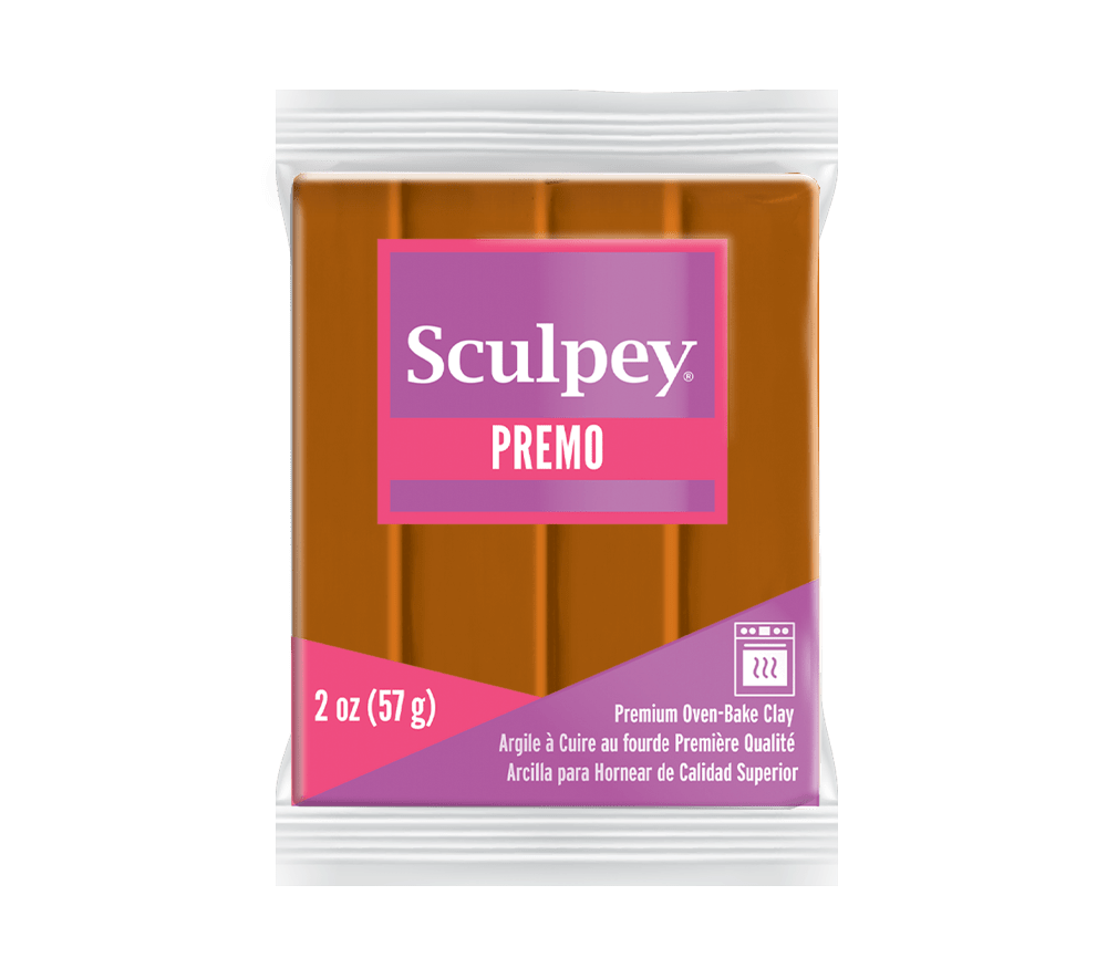 Sculpey Premo! Polymer Oven-Bake Clay - 57g Blocks - Accents Colours