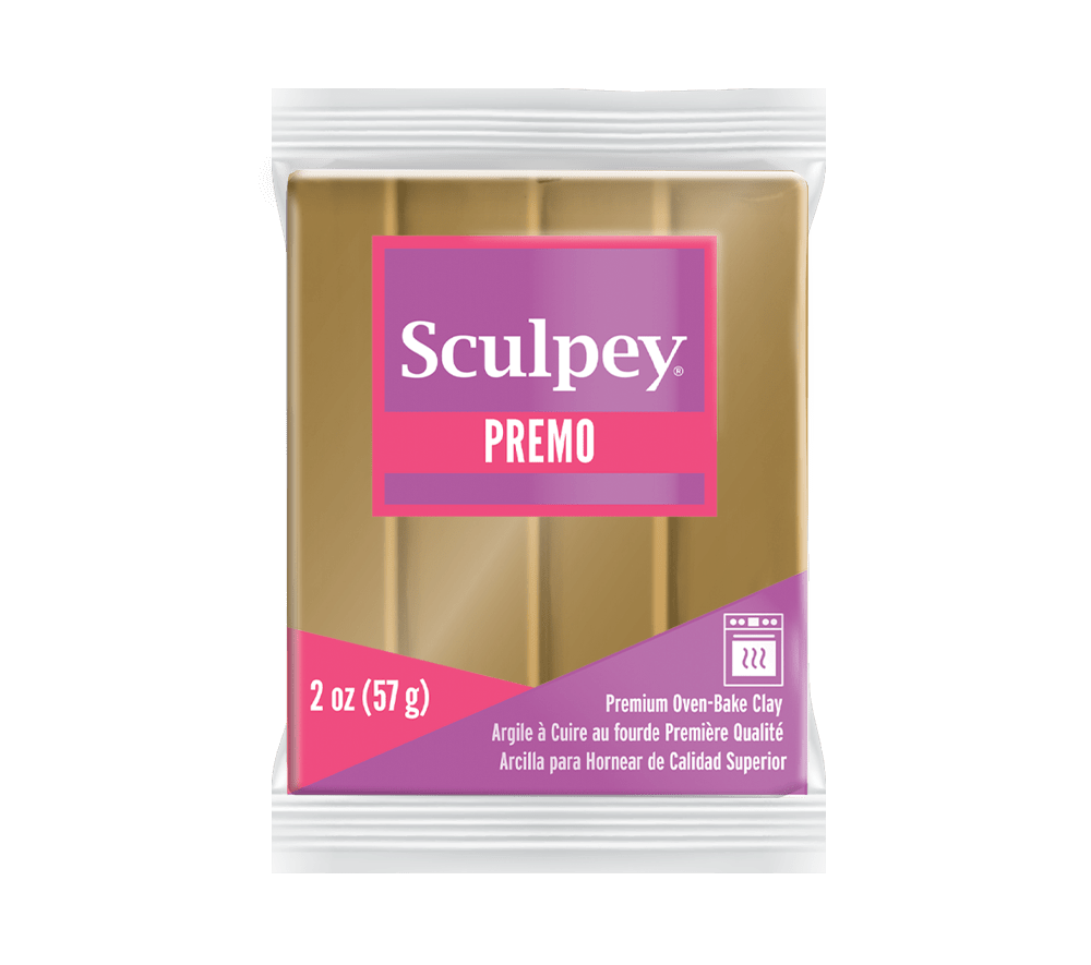 Sculpey Premo! Polymer Oven-Bake Clay - 57g Blocks - Accents Colours