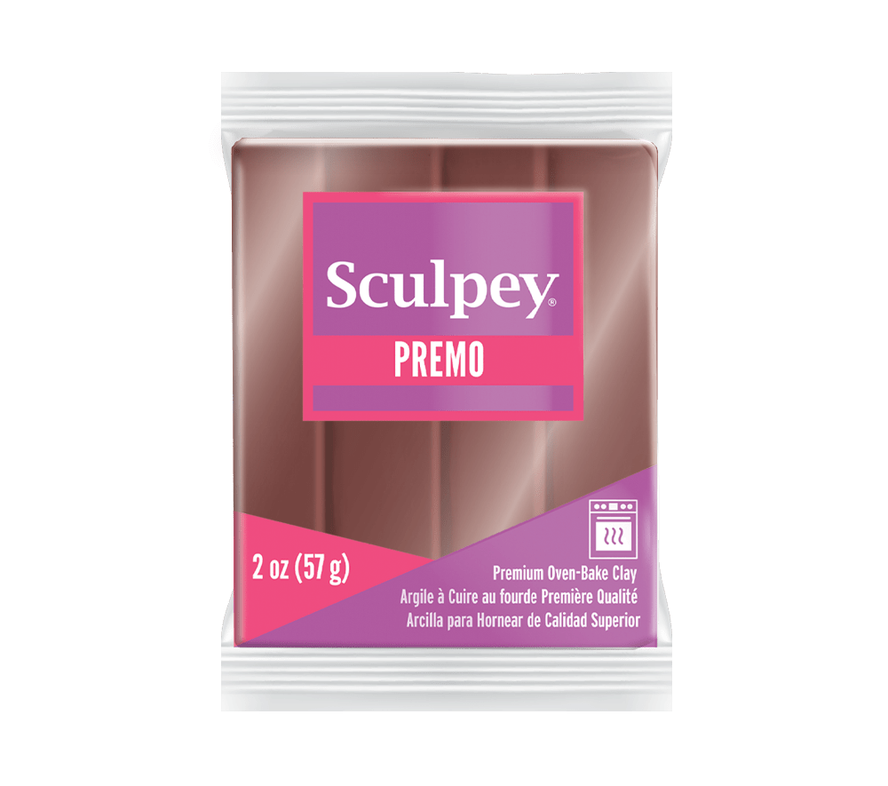 Sculpey Premo! Polymer Oven-Bake Clay - 57g Blocks - Accents Colours