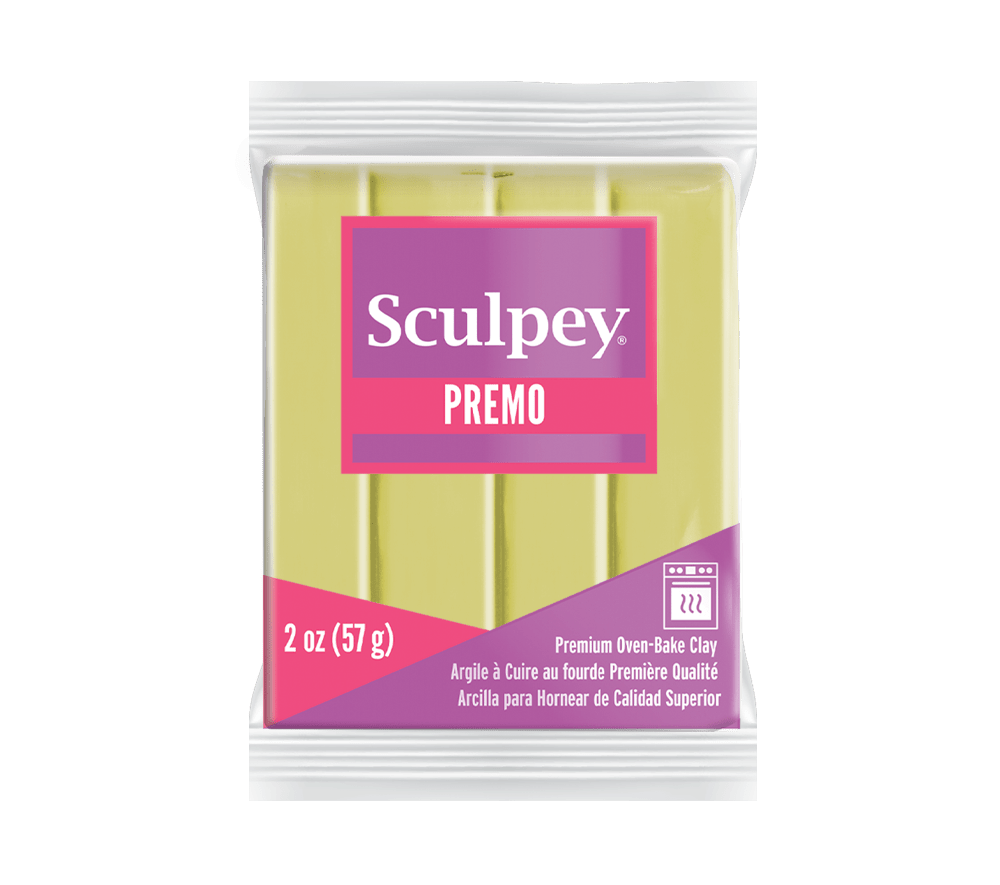 Sculpey Premo! Polymer Oven-Bake Clay - 57g Blocks - Accents Colours