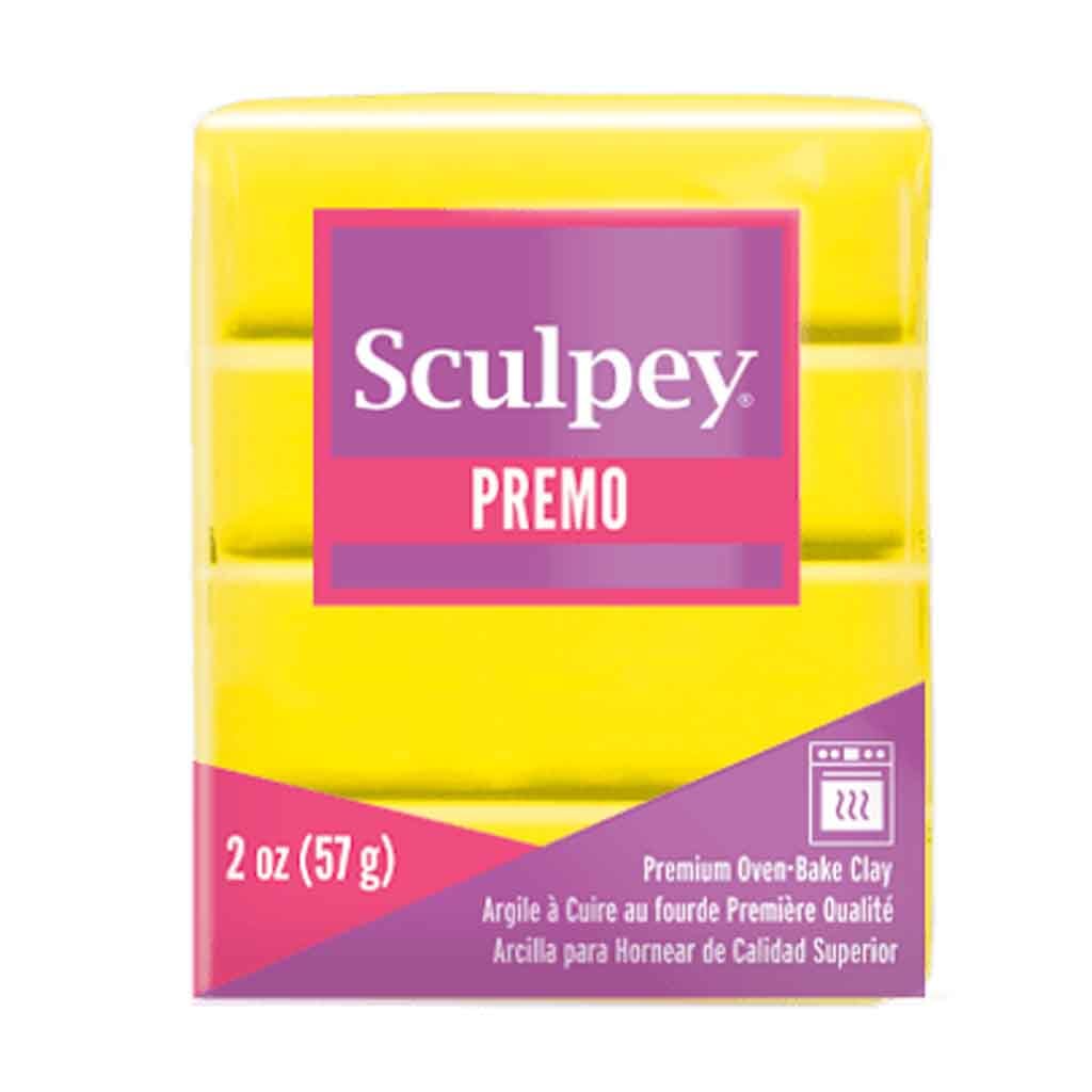 Sculpey Premo! Polymer Oven-Bake Clay - 57g Blocks - Accents Colours